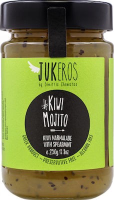 Jukeros Μαρμελάδα Ακτινίδιο & Δυόσμο 250gr